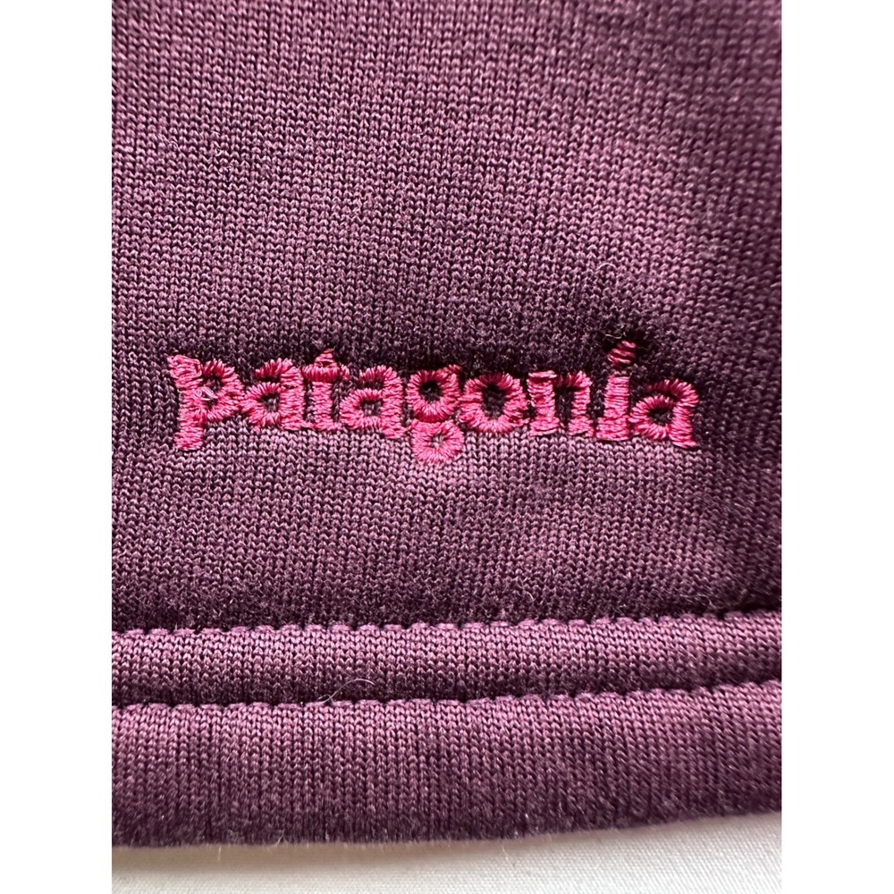 Patagonia Polartec Lightweight Full-Zip Hoody Deep Plum W's Medium Jacket - Picture 12 of 12